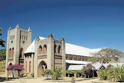 Historic Church with gothic-style architecture in Malawi